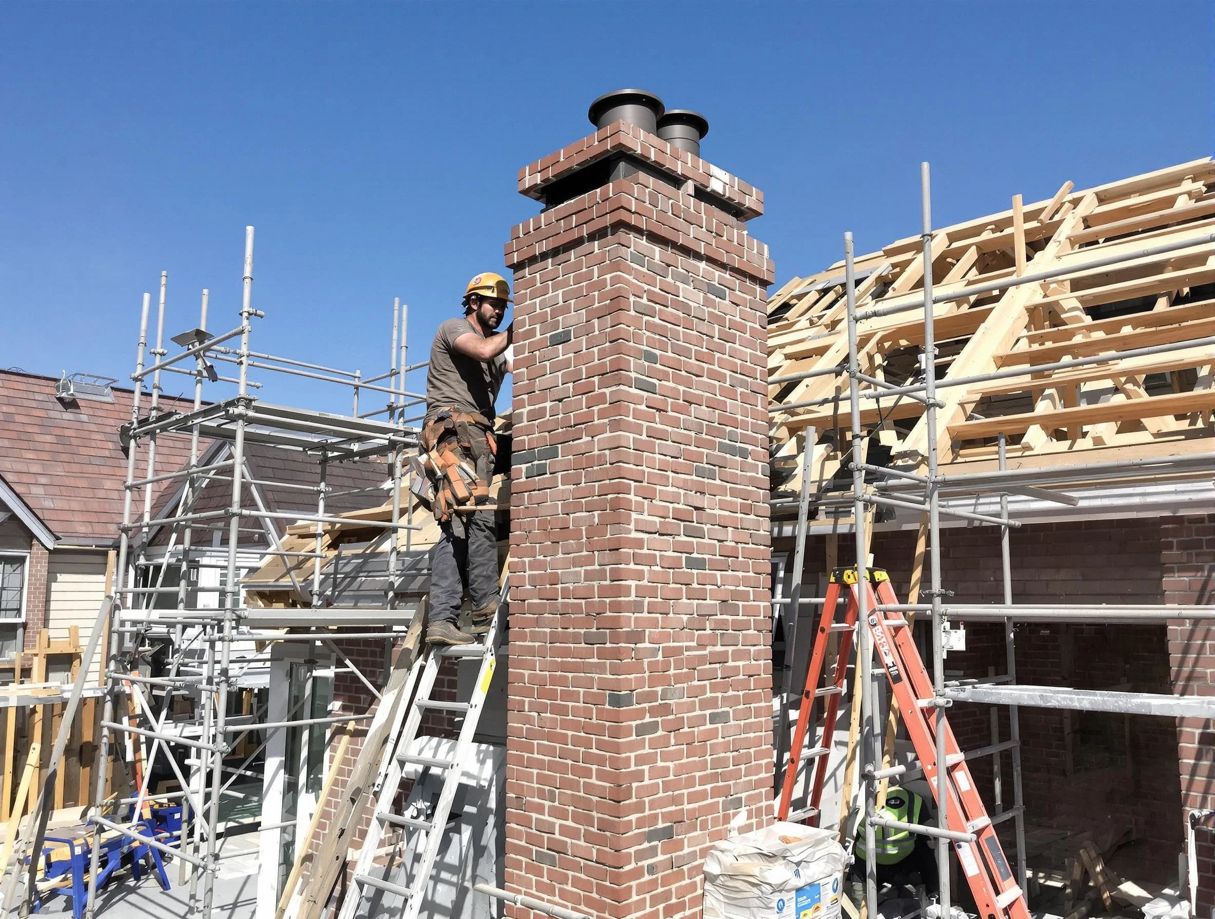 New chimney installation completed by Stone Mountain Chimney Sweep in Stone Mountain, GA