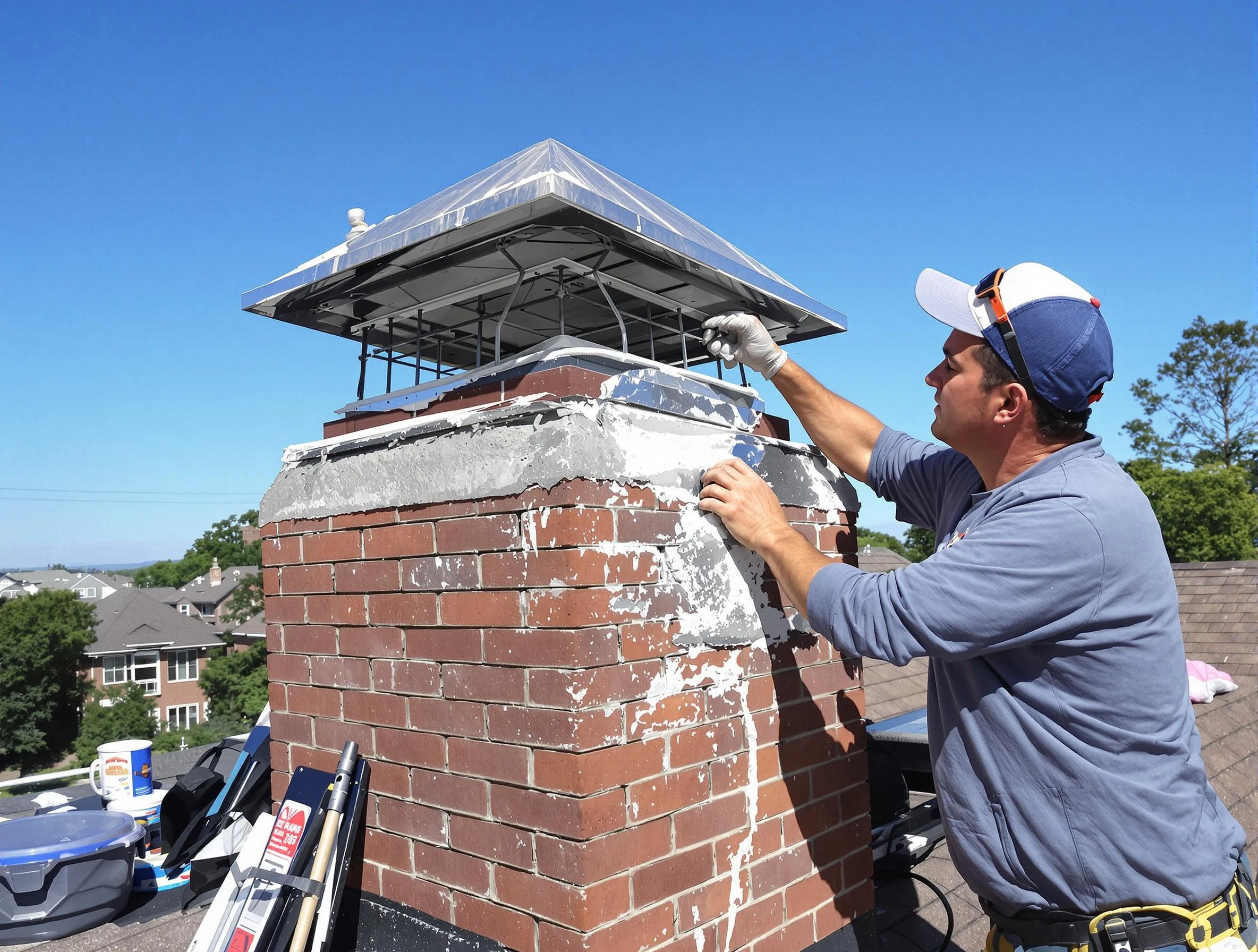 Chimney Crown Services in Stone Mountain
