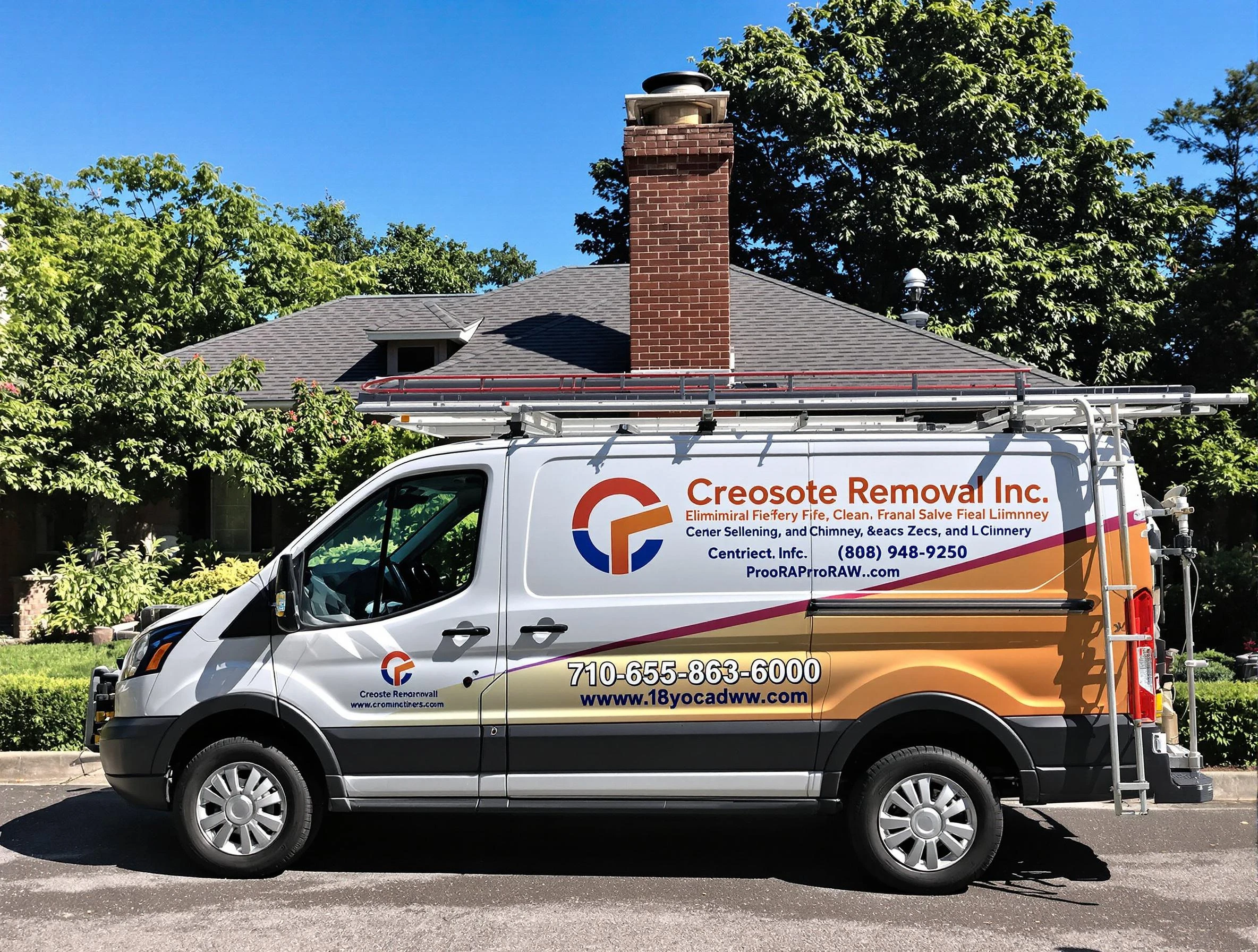 Stone Mountain Chimney Sweep technician removing creosote safely in Stone Mountain, GA